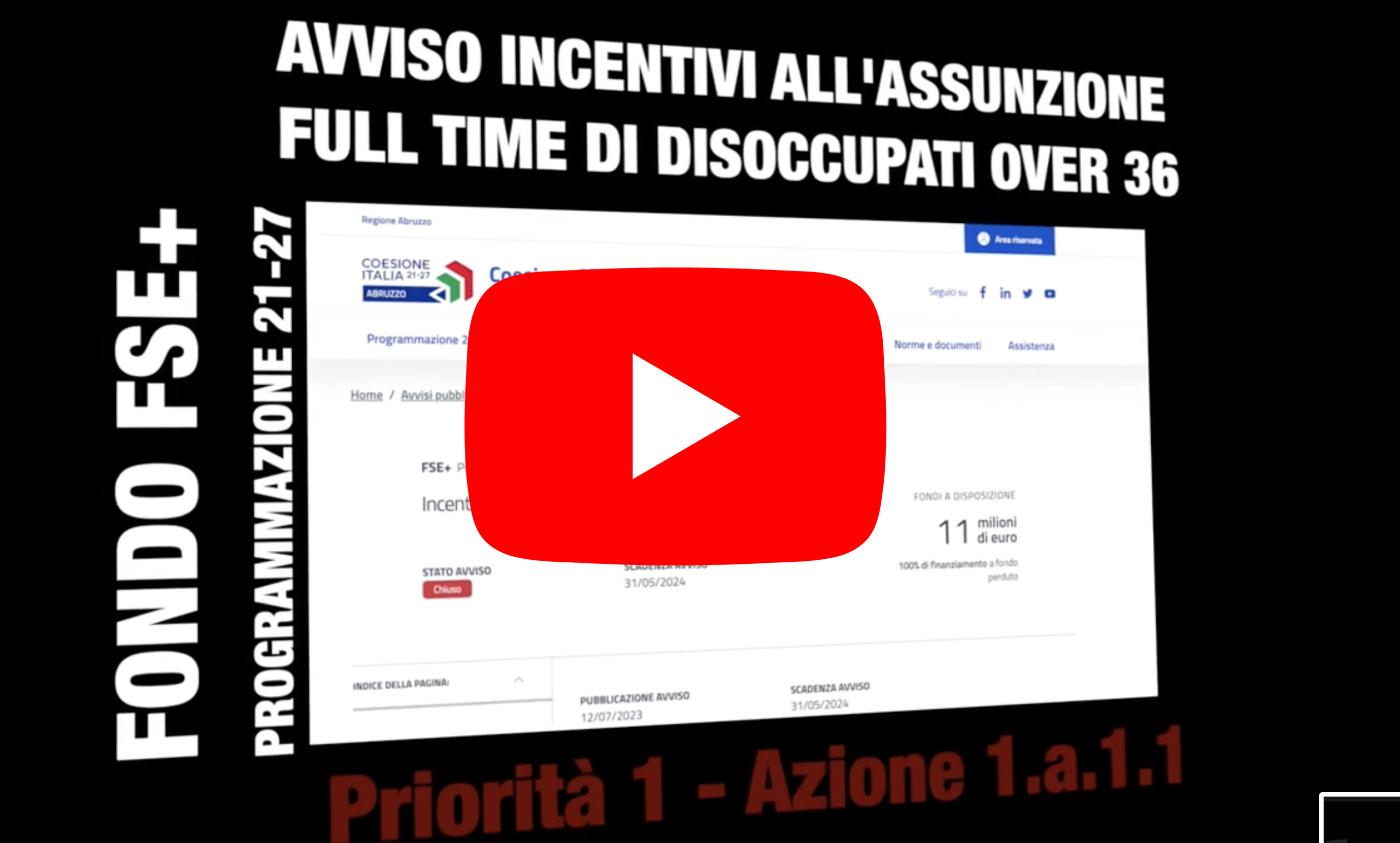 Play video su Youtube: C’è posto per Me 2 – Avviso Over 50