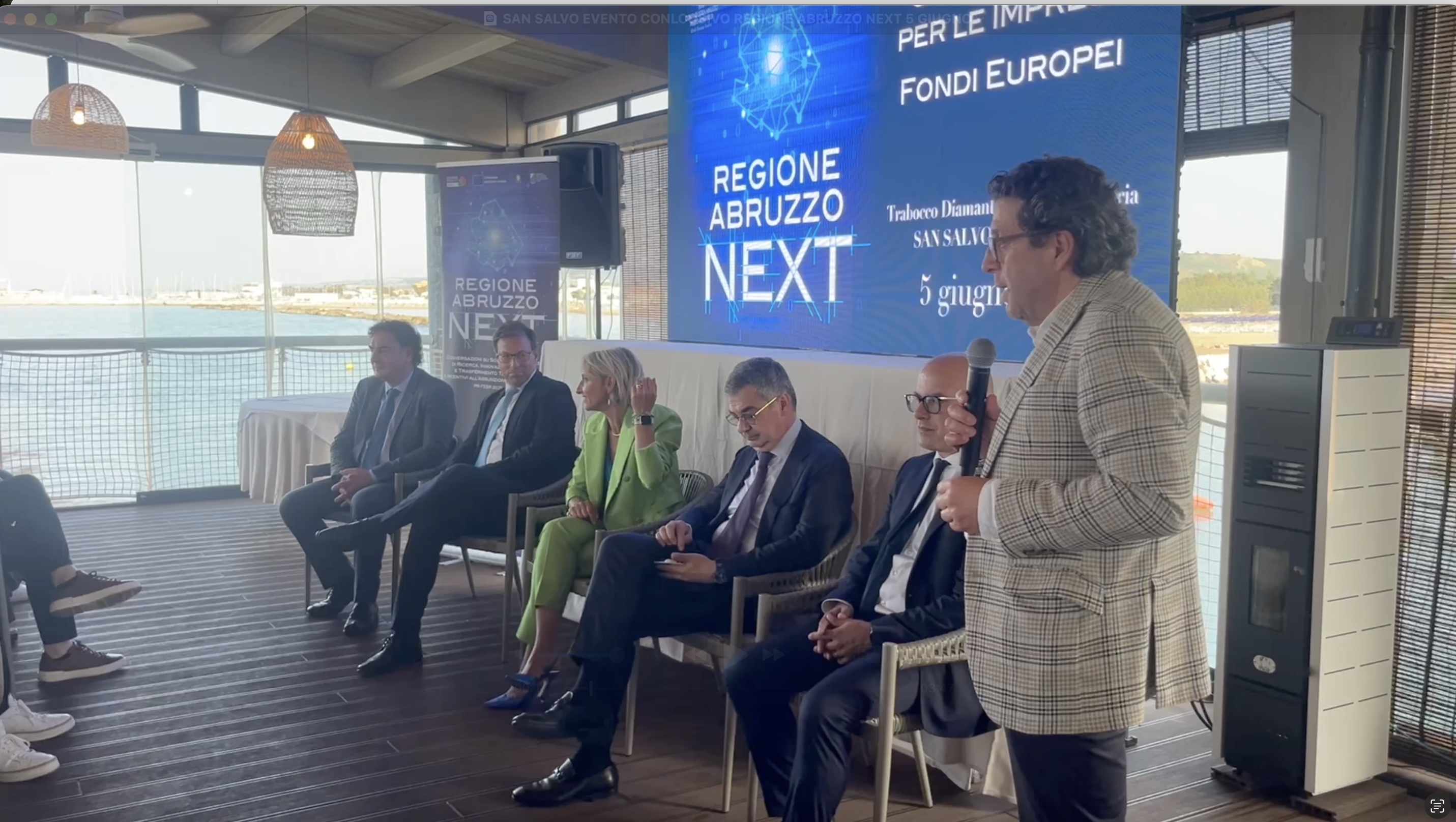 Guarda il video su Youtube: San Salvo, evento conclusivo di Regione Abruzzo Next: fondi europei per ricerca e innovazione