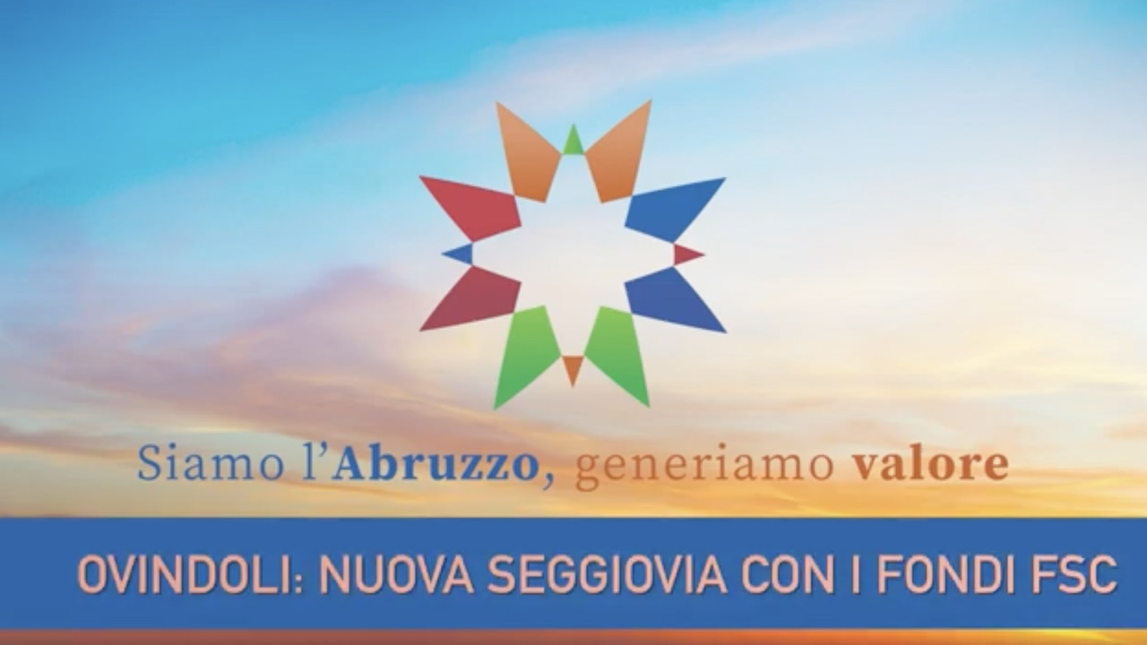Guarda il video su Youtube: Ovindoli: Nuova seggiovia con i fondi FSC